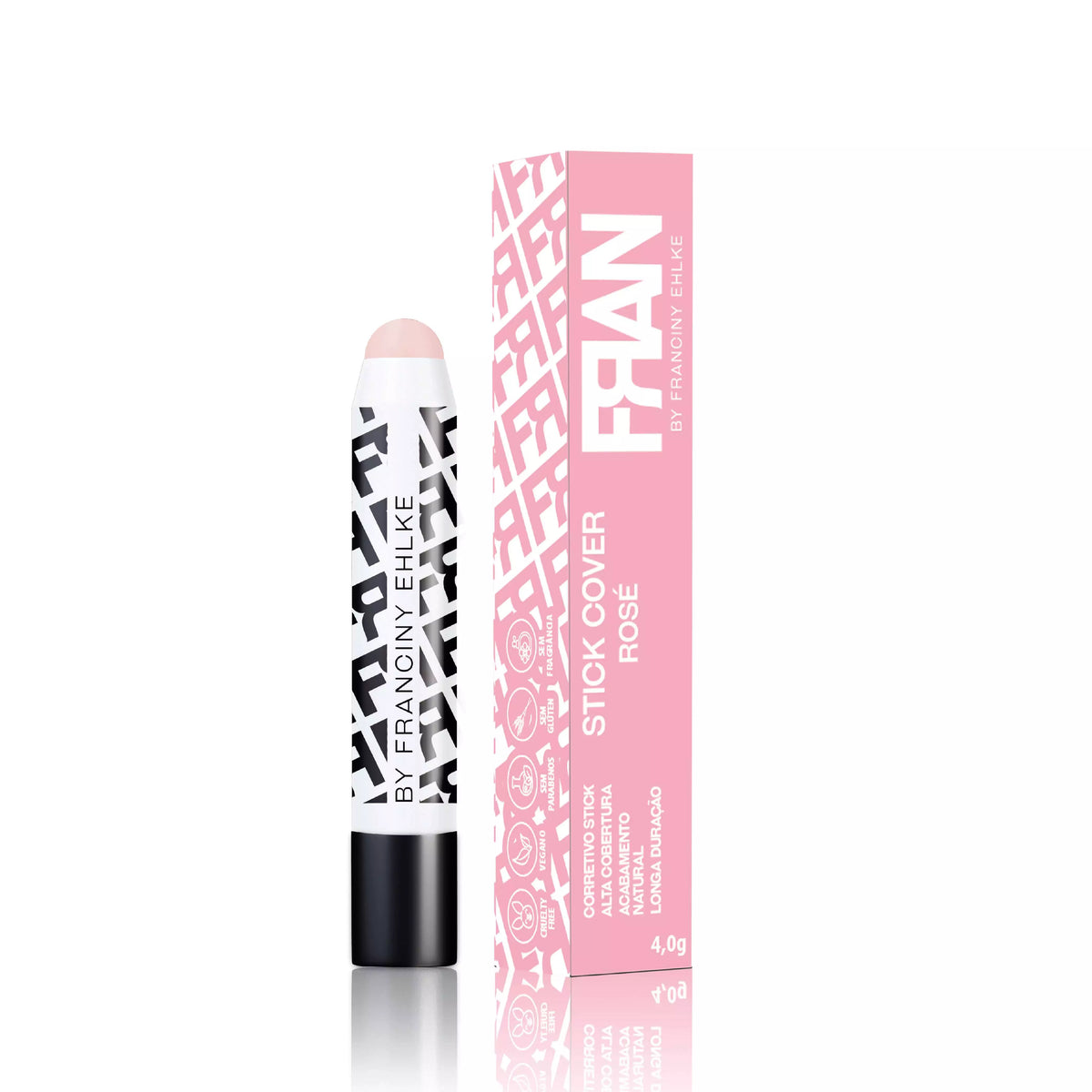 KIT PRIMER FRANSHINE + CORRETIVO ROSE